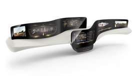 Buttons from nothing: Continental exhibits functional surfaces for the driver’s cab of the future