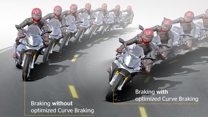 大陆集团推出集成传感器技术的双通道摩托车制动防抱死系统